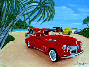 Pittura intitolato "Wreck Beach" da Anthony Dunphy, Opera d'arte originale, Acrilico