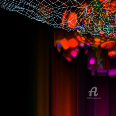 Arte digitale intitolato "Art cloud" da Dima Oliinyk, Opera d'arte originale, Lavoro digitale 2D