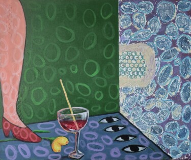 绘画 标题为“Figure number one” 由Marina Letty, 原创艺术品, 丙烯