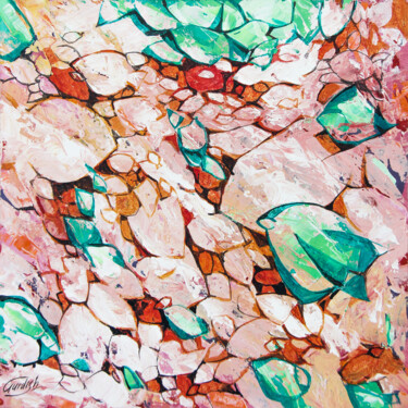 Картина под названием "The Crystal Affair" - Artist Gurdish Pannu Punjabi Painting Gallery, Подлинное произведение искусства…
