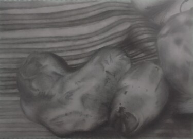Drawing titled "On The Stove: In Th…" by Sofia Lubango, Original Artwork, Pencil