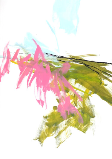 绘画 标题为“Etendue spontanée -…” 由Ln Le Cheviller, 原创艺术品, 丙烯