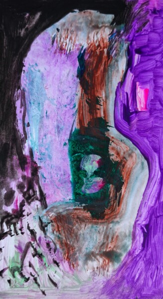 绘画 标题为“Mini monumental abs…” 由Milto Sideris, 原创艺术品, 丙烯