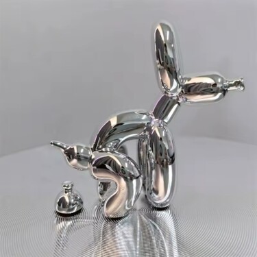 Sculptuur getiteld "Mind your business" door Sparvy, Origineel Kunstwerk, Hars
