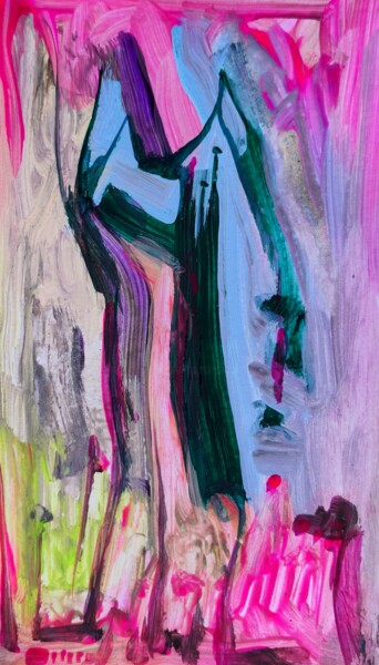 绘画 标题为“Mini monumental abs…” 由Milto Sideris, 原创艺术品, 丙烯