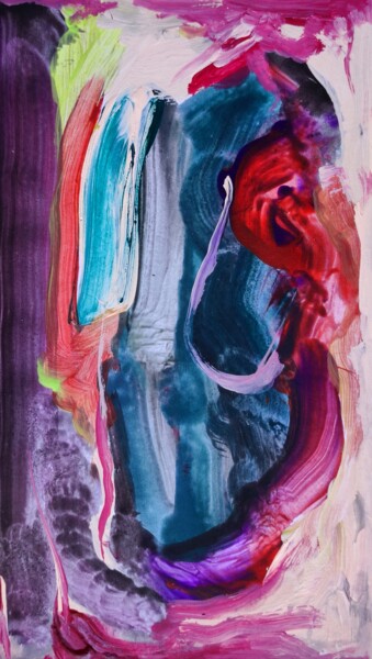 绘画 标题为“Mini monumental abs…” 由Milto Sideris, 原创艺术品, 丙烯