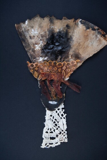 Collages titulada "Coiffe" por Véronique Attia, Obra de arte original, Collages
