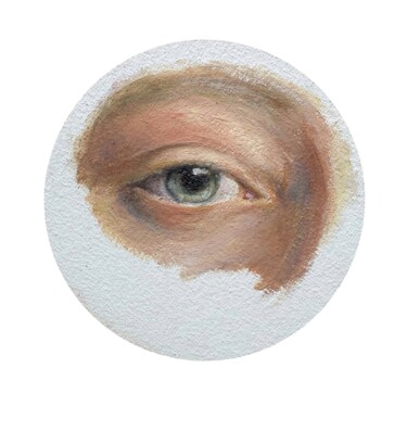 绘画 标题为“« The Facescapes “…” 由Marina Shavyrina-Shkoliar, 原创艺术品, 油 安装在纸板上