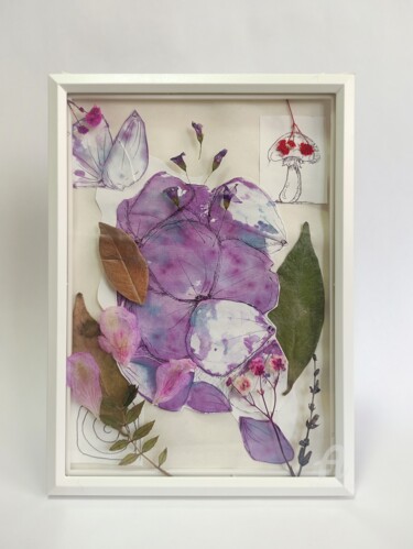 Painting titled "Spring" by Y. Eylül, Original Artwork, Collages