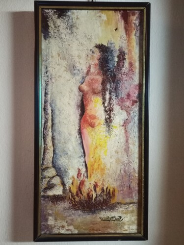 The Offering - painting by Artist Zohair Kherbik 绘画 标题为“The Offering - pain…” 由Zohair Kherbik, 原创艺术品, 油