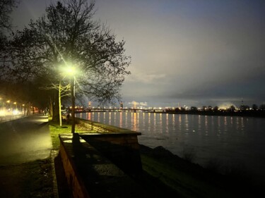 "D‘Dorf Rhein bei Na…" başlıklı Fotoğraf Mick Paulat tarafından, Orijinal sanat, Dijital Fotoğrafçılık