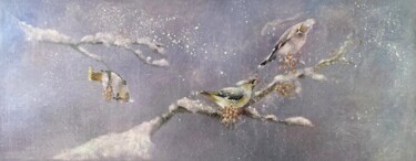 「Lavender Pause」というタイトルの絵画 Natalia Petterssonによって, オリジナルのアートワーク, オイル
