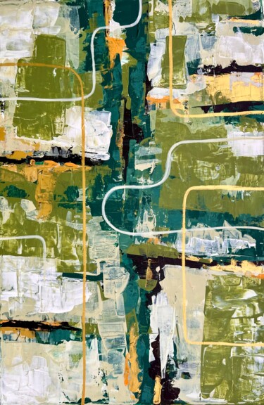 Painting titled "The Therapy" by Alena Zelensova, Original Artwork, Acrylic