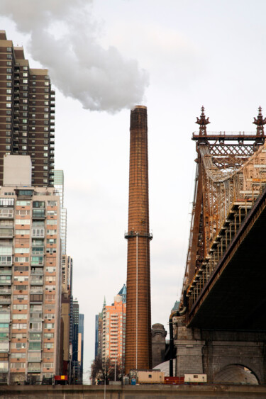 "New York City skyli…" başlıklı Fotoğraf Loeber-Bottero tarafından, Orijinal sanat, Dijital Fotoğrafçılık