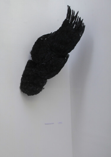 Sculptuur getiteld "ICAROS" door Manuela Morgaine, Origineel Kunstwerk, Textielvezel