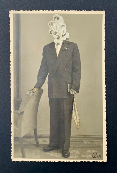 Collages titled "He‘s the one" by Katja Lüdtke, Original Artwork, Collages