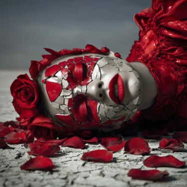 She gave to much Artes digitais intitulada "She gave to much" por Ddking, Obras de arte originais, Imagem gerada por IA