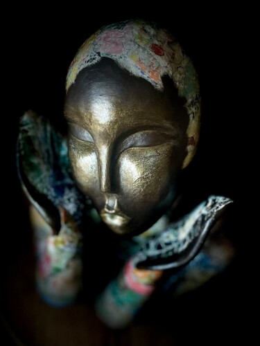 Sculptuur getiteld "N0 NAME 29" door Catherine Beyssi, Origineel Kunstwerk, Terra cotta