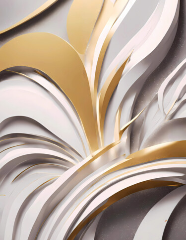 Digital Arts titled "MAJESTIC FLUIDITY" by Umur Hozatli, Original Artwork, 3D Modeling