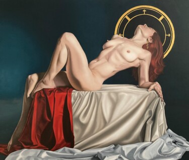 Painting titled "Lilith" by Leoartsnz, Original Artwork, Oil