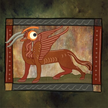 bestiario pegasojo etiope rem "bestiario pegasojo…" başlıklı Dijital Sanat Ojolo - Abel García tarafından, Orijinal sanat, 2D Dijital Çalışma