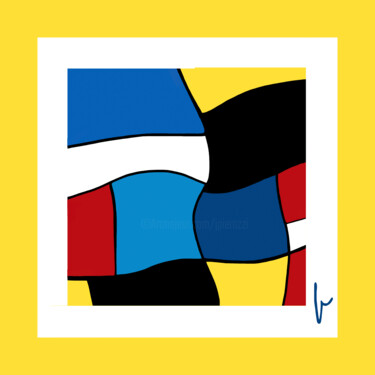 「Nautical Flag」というタイトルのデジタルアーツ Jean Paul Pierozziによって, オリジナルのアートワーク, デジタル絵画