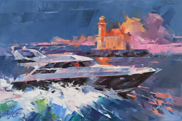 "RIO MULO SUNRISE" başlıklı Tablo Volodymyr Glukhomanyuk tarafından, Orijinal sanat, Petrol