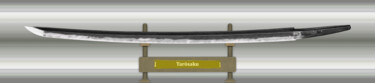 数字艺术 标题为“Tarōsaku Masamune S…” 由Marun Bönninghaus, 原创艺术品, 数字油画