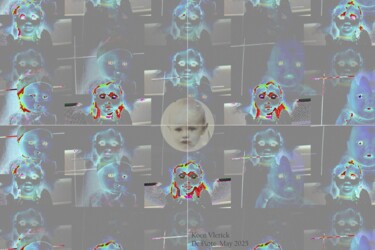 数字艺术 标题为“shadows of 98765432…” 由Koen Vlerick, 原创艺术品, 2D数字工作