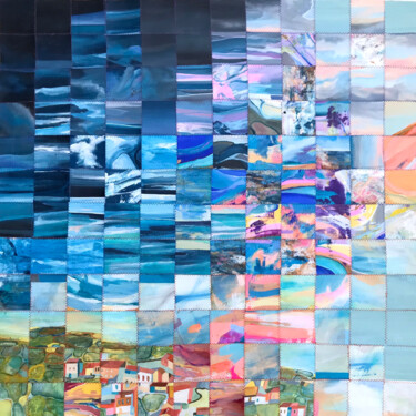 绘画 标题为“Constellation” 由Kelly Allison, 原创艺术品, 丙烯