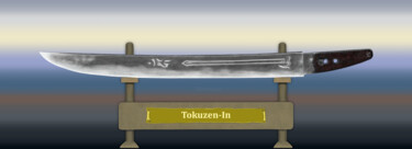 Digital Arts titled "Tokuzenin Sadamune…" by Marun Bönninghaus, Original Artwork, Digital Painting