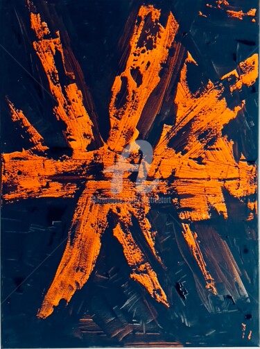 Ressent 绘画 标题为“Ressent” 由Ykstreetart, 原创艺术品, 丙烯 安装在木质担架架上