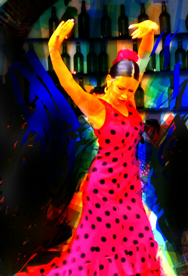 제목이 "Flamenco 7"인 사진 Alfonso García로, 원작, 디지털