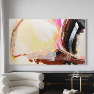 Painting titled "Pulse" by Cheryl Harrison, Original Artwork, Acrylic