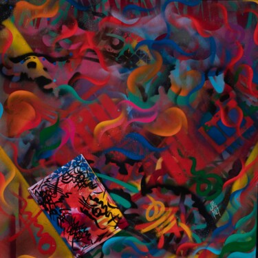 "Fear not." başlıklı Tablo Neal Hamilton tarafından, Orijinal sanat, Sprey boya