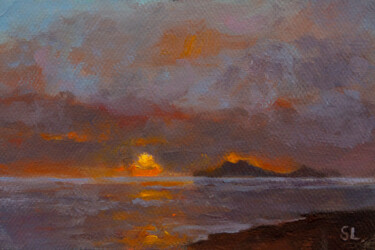 Last Light Картина под названием "Last Light" - Svetlana Lebedeva, Подлинное произведение искусства, Масло