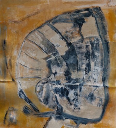 Peinture intitulée "Enfant" par Monique Morellec, Œuvre d'art originale, Acrylique