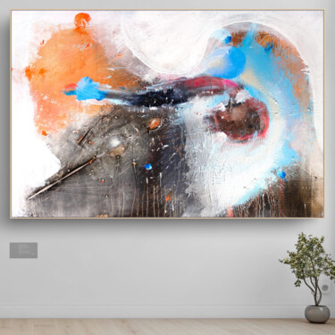 Summer Birthstone Painting titled "Summer Birthstone" by Adriano Ribeiro, Original Artwork, Acrylic