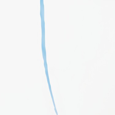 On the Edge of Blue Printmaking titled "On the Edge of Blue" by Ivy Blue, Original Artwork, Digital Print