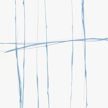 Line, Uninterrupted Printmaking titled "Line, Uninterrupted" by Ivy Blue, Original Artwork, Digital Print