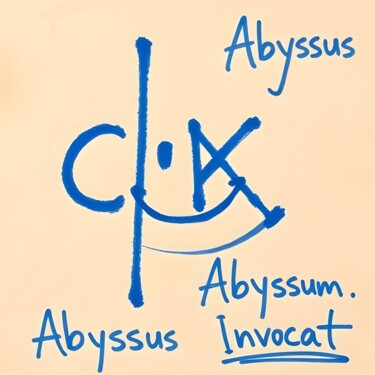 Abyssus Abyssum Invocat Printmaking titled "Abyssus Abyssum Inv…" by Ivy Blue, Original Artwork, Digital Print