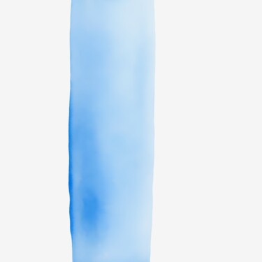 Blue Pulse Printmaking titled "Blue Pulse" by Ivy Blue, Original Artwork, Digital Print