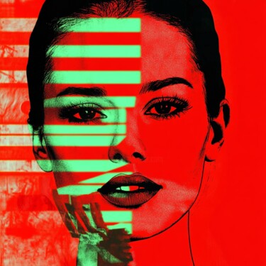 SWISS RED GREEN WOMAN
