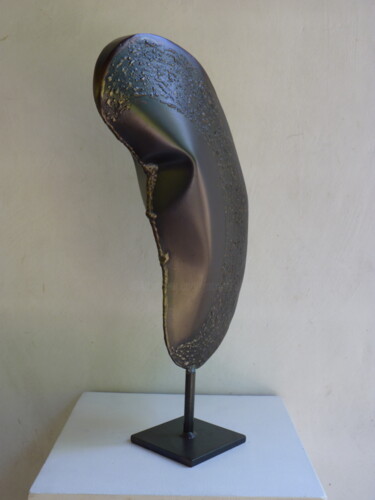"La lune" başlıklı Heykel Jacques Hellegouarch (Jaco) tarafından, Orijinal sanat, Metaller