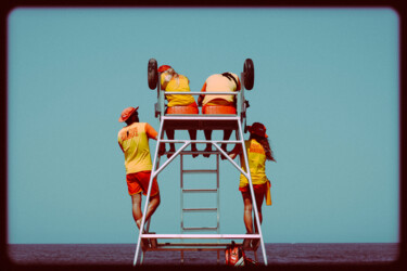 Photography titled "Mirador - On strike" by Lionel Lizet, Original Artwork, Digital Photography Mounted on artwork_cat.