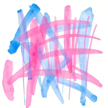 Chromatic Interrupt Printmaking titled "Chromatic Interrupt" by Ivy Blue, Original Artwork, Digital Print