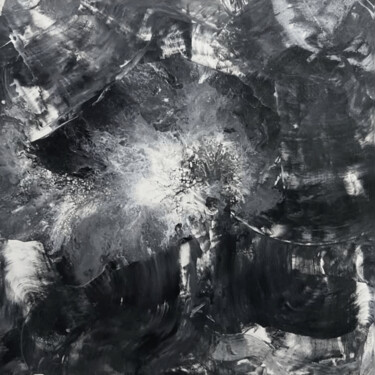 Pittura intitolato "Gloomy" da Bagya Art Gallery, Opera d'arte originale, Acrilico