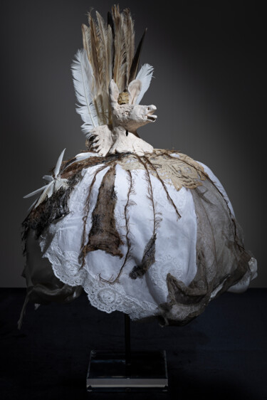 Sculpture titled "Madame Bovary" by Véronique Attia, Original Artwork, Terra cotta