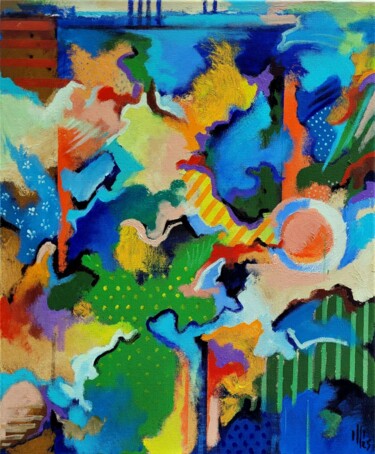 Peinture intitulée "Petit format I" par Pascal Buffard, Œuvre d'art originale, Acrylique Monté sur Châssis en bois