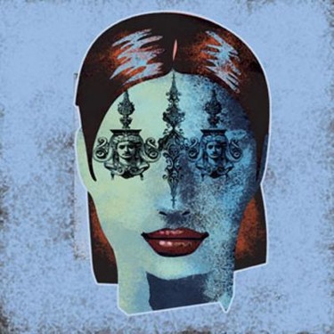 Digital Arts titled "Portrait Head Seven" by Daniel Perry, Original Artwork